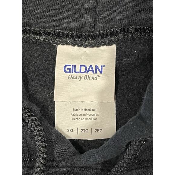 Gildan Heavy Black Hoodie Women’s 2XL ~Training To Join The Fairy Tail Guild - Picture 7 of 8